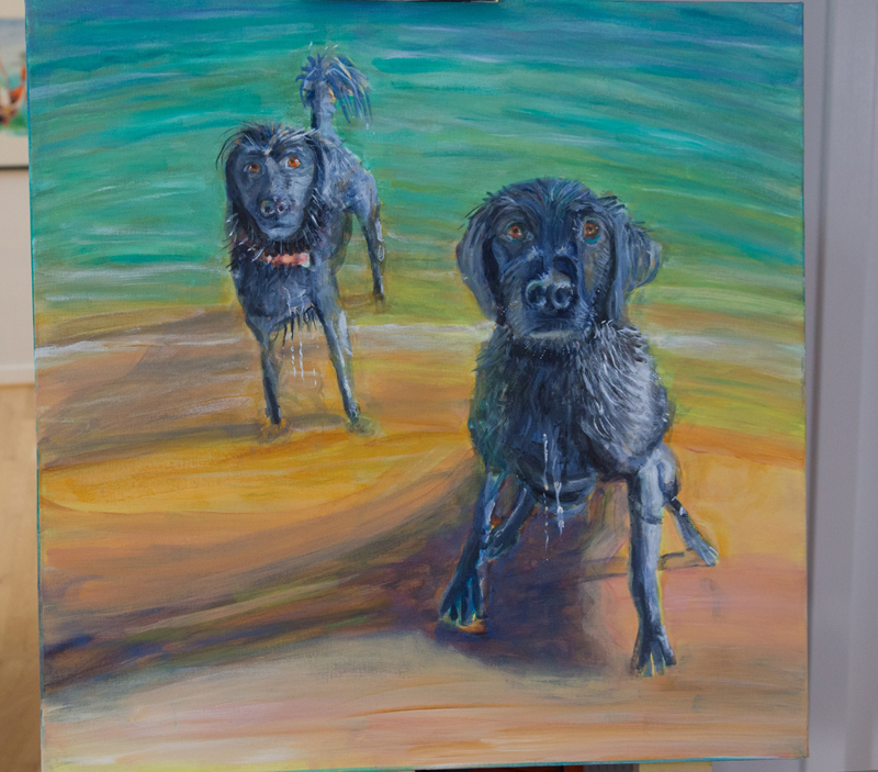 Art Commissions by David B Goldstein - dogs