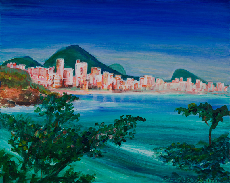 Art Commissions by David B Goldstein - childhood memories in Rio De Janeiro
